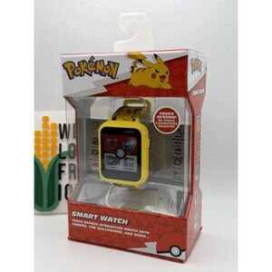 Pokemon Pikachu Kids Smartwatch Camera Games Yellow Boys Interactive Watch